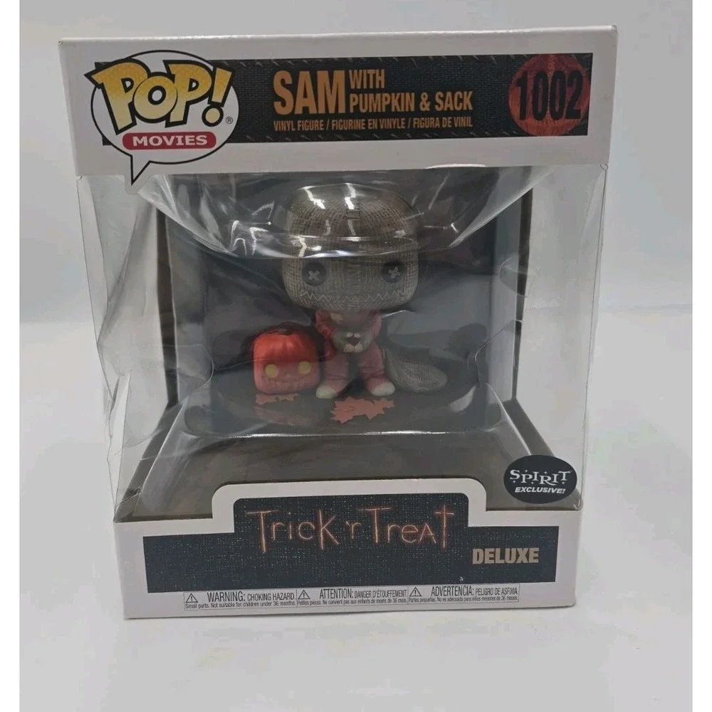Funko Pop! Deluxe: Trick r Treat - Sam with Pumpkin and Sack - Spirit...
